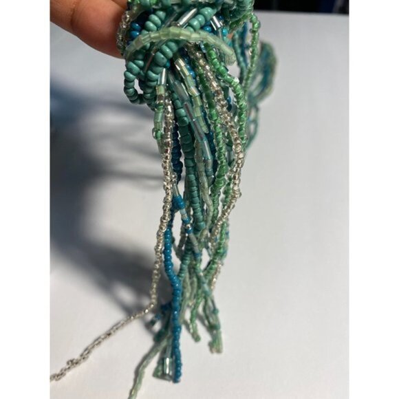Multi Strand Beaded Necklace Women’s Multicolor - Picture 8 of 8